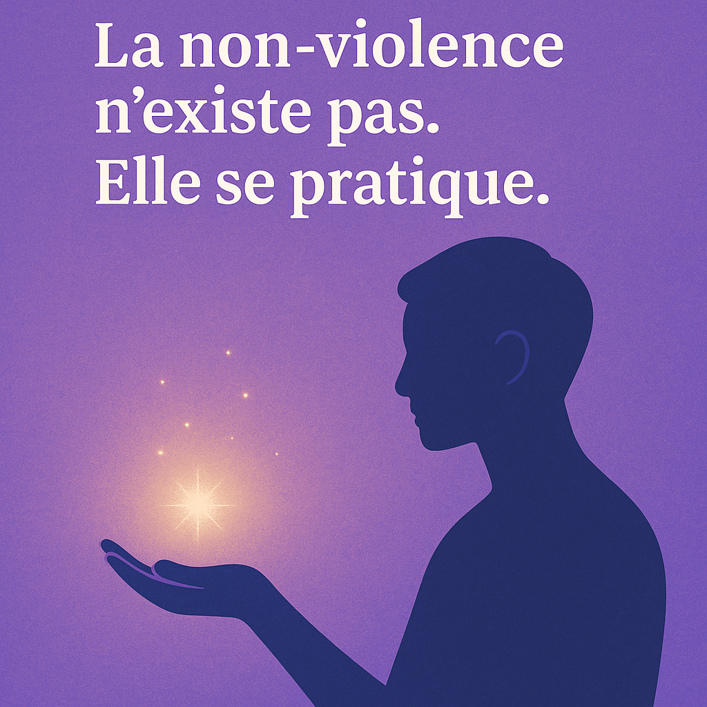 La non-violence n’existe pas. Elle se pratique.