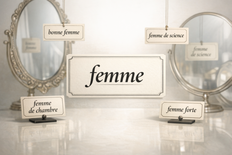 Lire la suite à propos de l’article Étymologie du mot femme (dictionnaire Alain Rey)